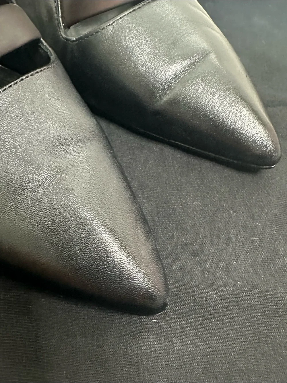 Rebecca Minkoff Caesar Studded Heels Black Leather & Suede Size 8
